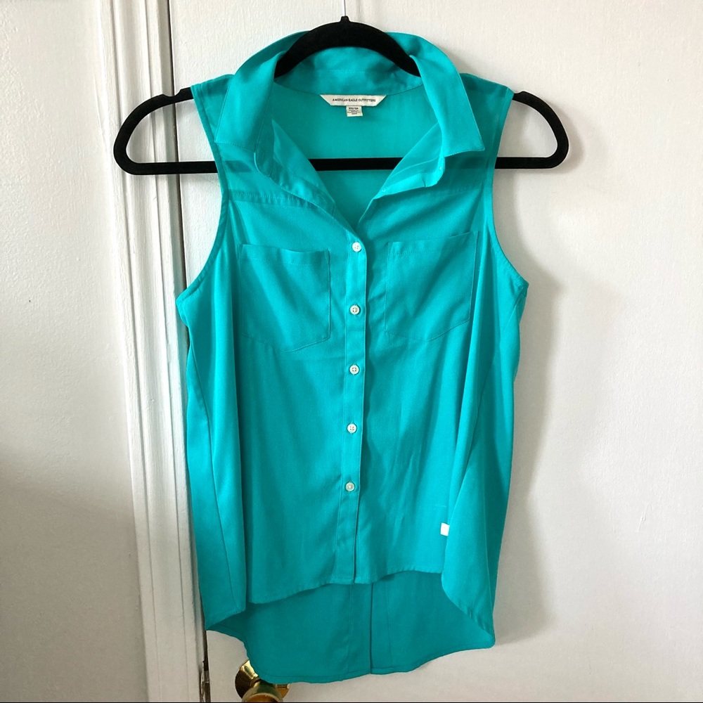 American Eagle Hi-Lo tank